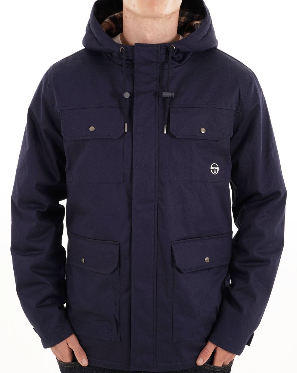 Sergio Tacchini Steppjacke Marineblau