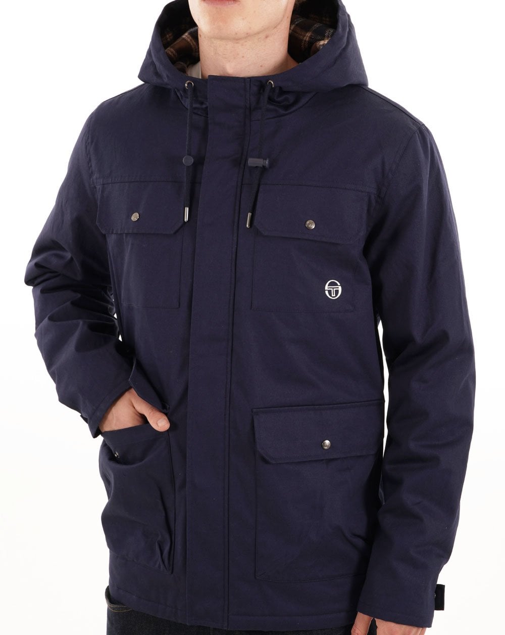 Sergio Tacchini Steppjacke Marineblau