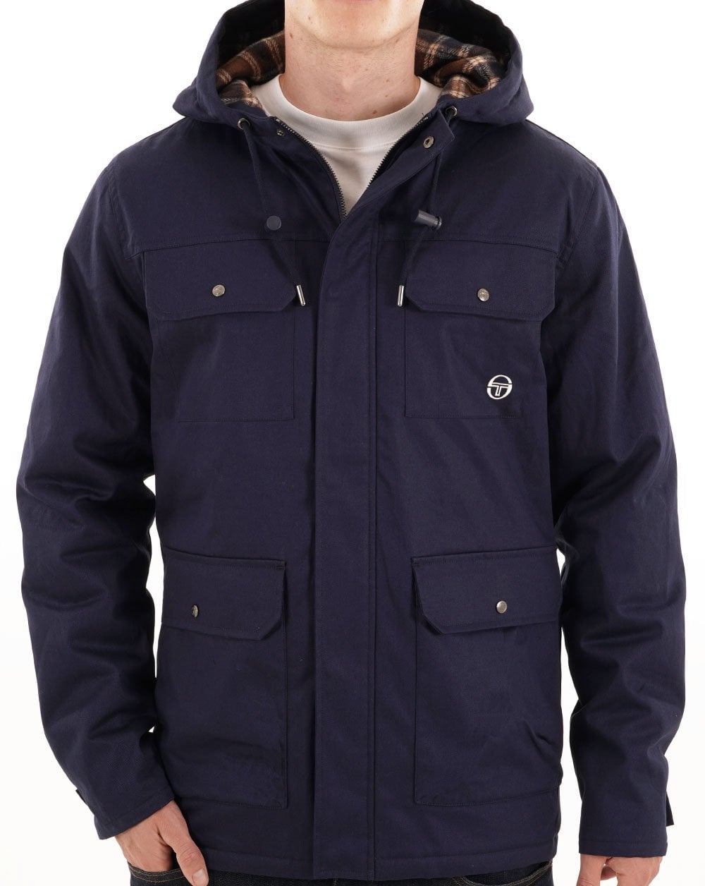 Sergio Tacchini Steppjacke Marineblau