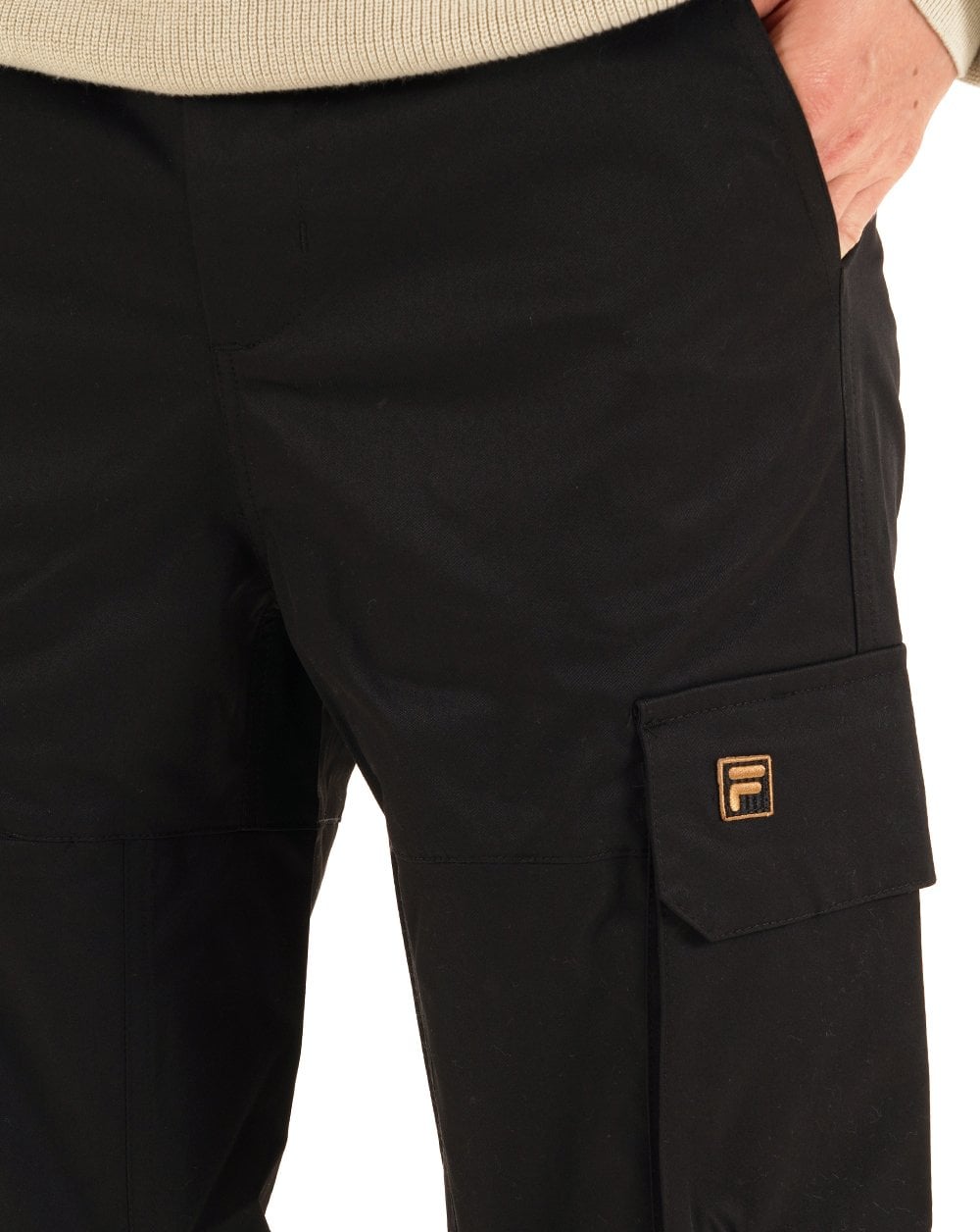 Fila Gold Oscar Cargohose Schwarz