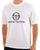 Sergio Tacchini Bari T Shirt White/Navy