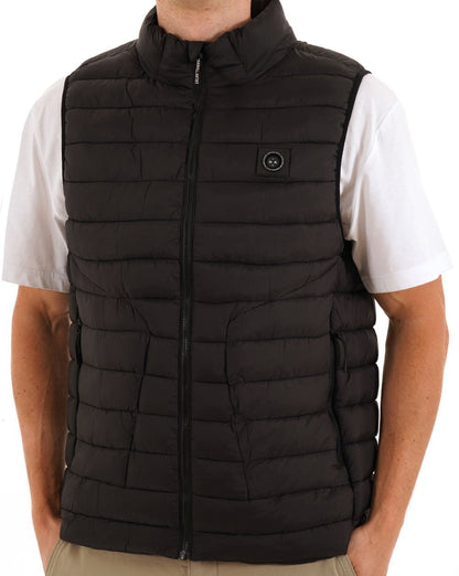 Marshall Artist Oakdale Bubble Vest Schwarz