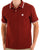 Pretty Green Barton Polo Shirt Burgundy