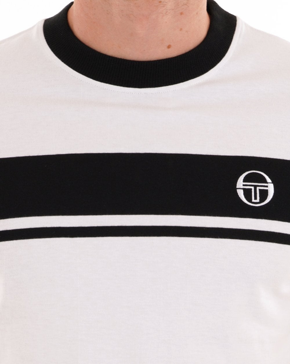 Sergio Tacchini Masters T-Shirt Weiß/Schwarz