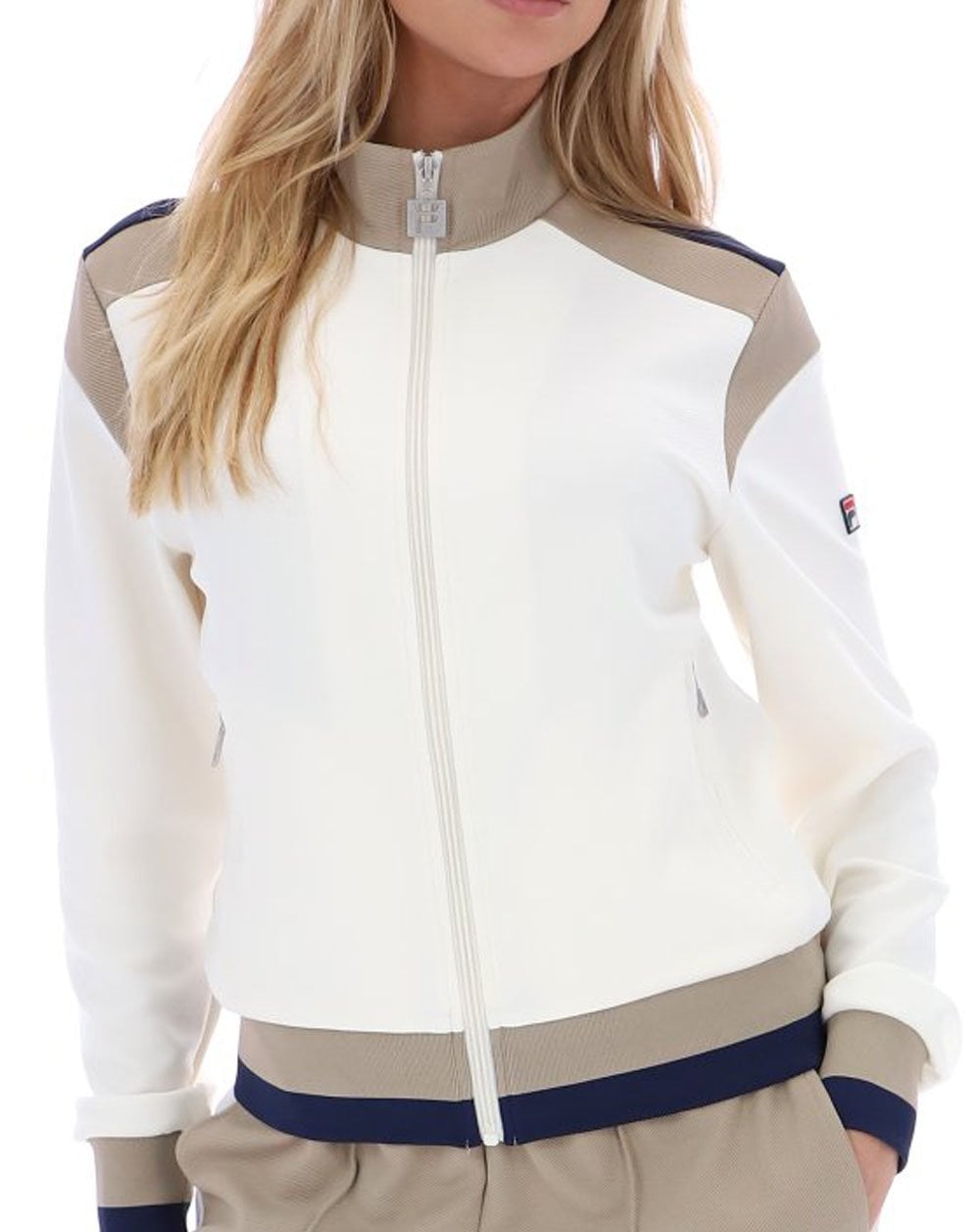 Fila Vintage Bianca Trainingsjacke Gardenia/Vintage Khaki