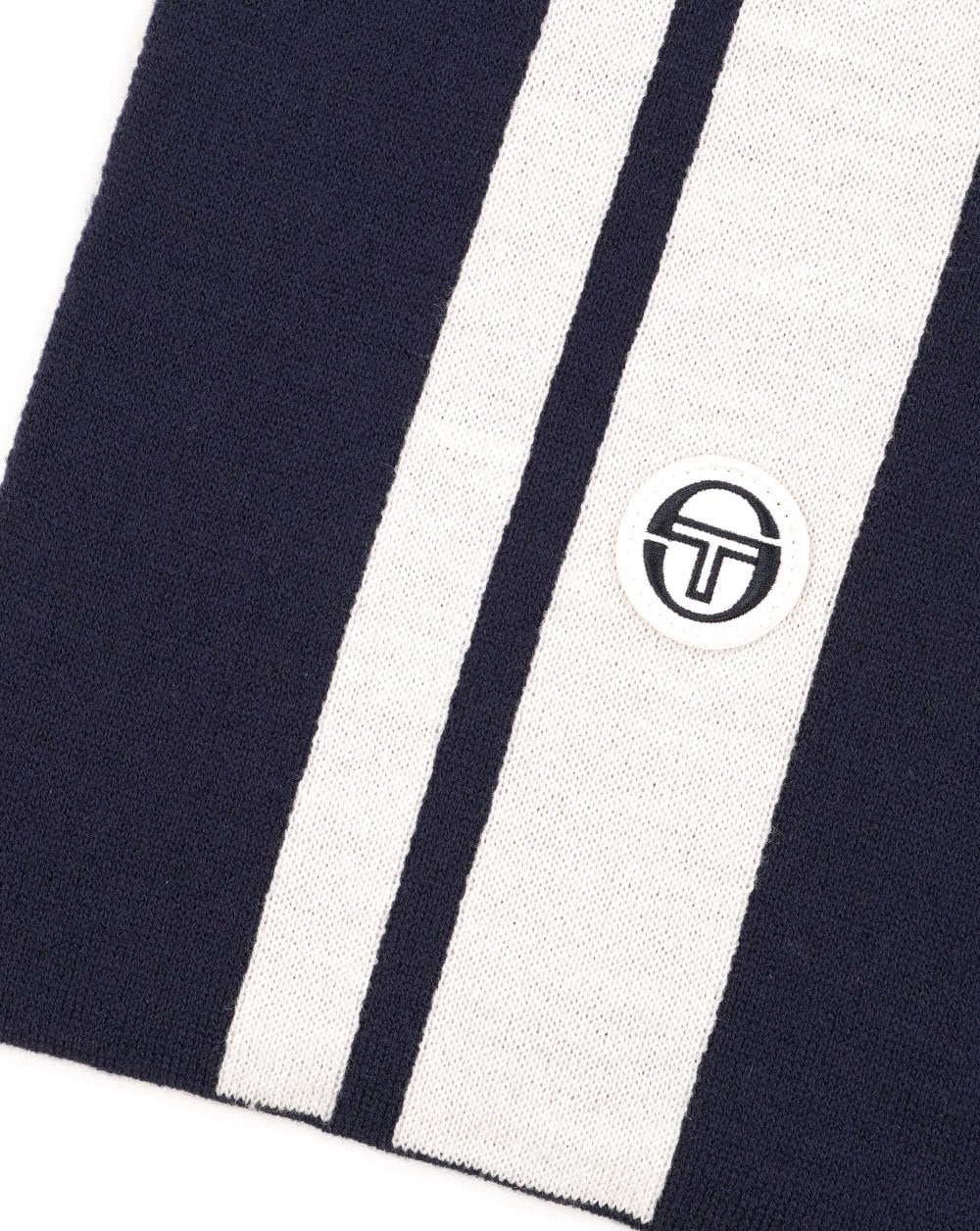 Sergio Tacchini Matchday Schal Marineblau/Gardenia