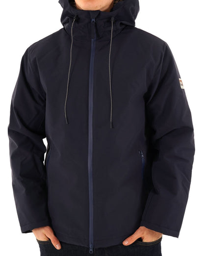 Aquascutum Wattierte Mid-Jacke Marineblau
