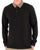 Aquascutum Club Check Long Sleeve Polo Black