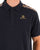 Aquascutum Stripes Check shoulder Polo Navy