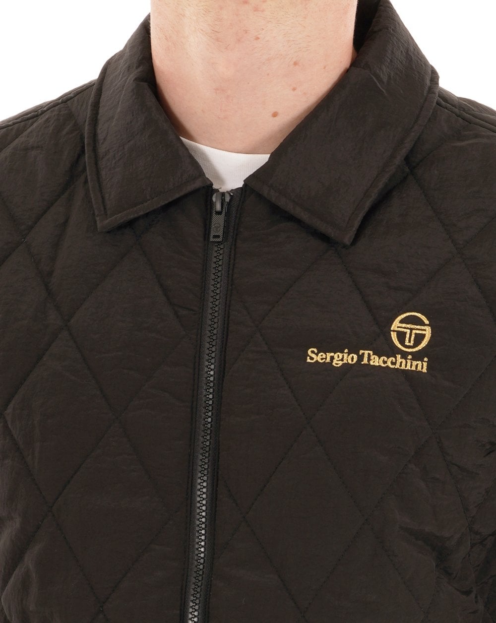 Sergio Tacchini Piola Steppjacke Schwarz