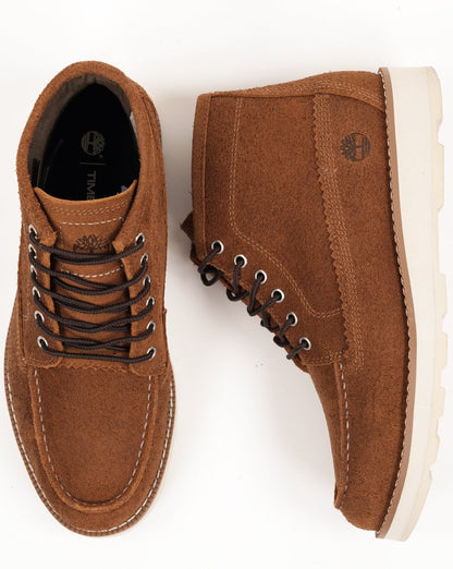 Timberland Britton Mills Chukka Boots Wildleder Rost