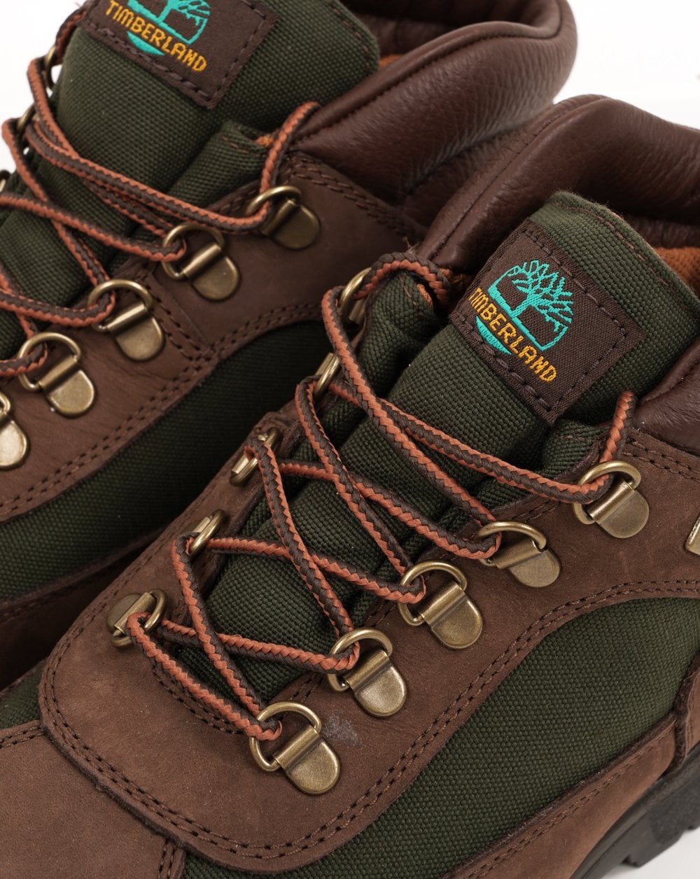 Timberland wasserdichte Feldstiefel in Schokolade