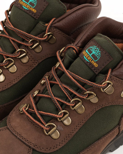 Timberland wasserdichte Feldstiefel in Schokolade