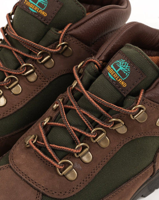 Timberland Timberland wasserdichte Feldstiefel in Schokolade