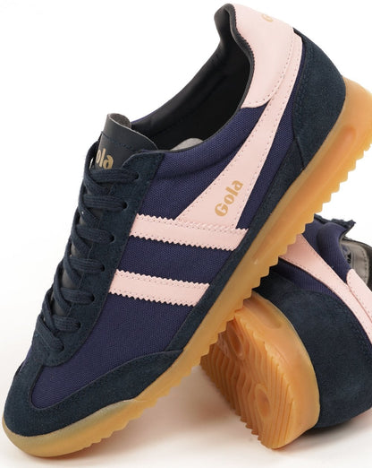 Gola Damen-Sneaker Tornado, Marineblau/Kreiderosa