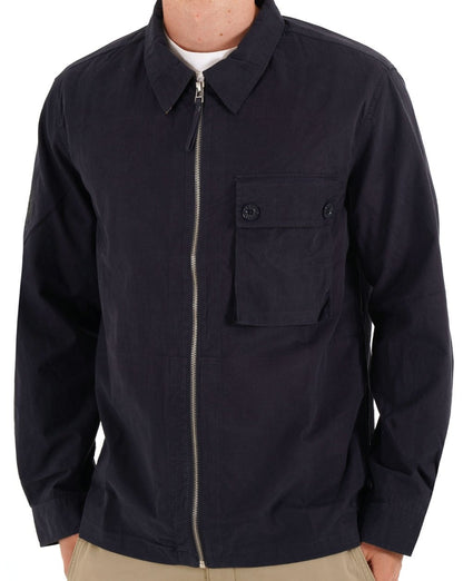Hübsches grünes Feltham-Overshirt in Marineblau