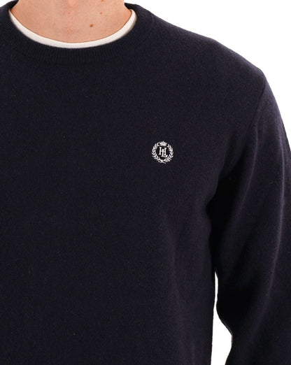 Henri Lloyd Teddington Rundhals-Strickpullover Dunkelblau