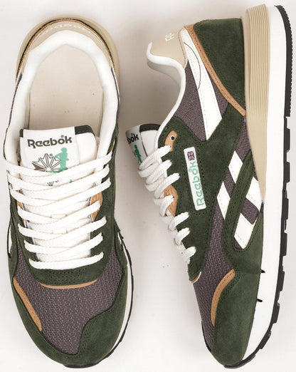 Reebok Classic Nylon 89 Sneaker Grit Green/Trek Grey/Chalk