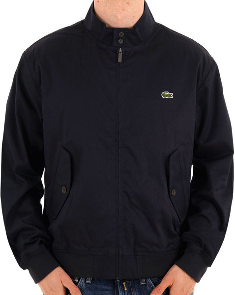 Lacoste Water Repellent Twill Harrington Navy