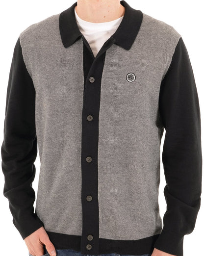 Pretty Green Roxy Strickshirt Schwarz