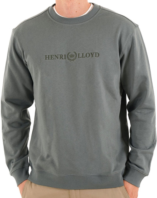 Henri Lloyd Lytham Big Logo Sweat Sea Spray