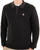 Fila Vintage Kobe Knit Polo Black Charcoal