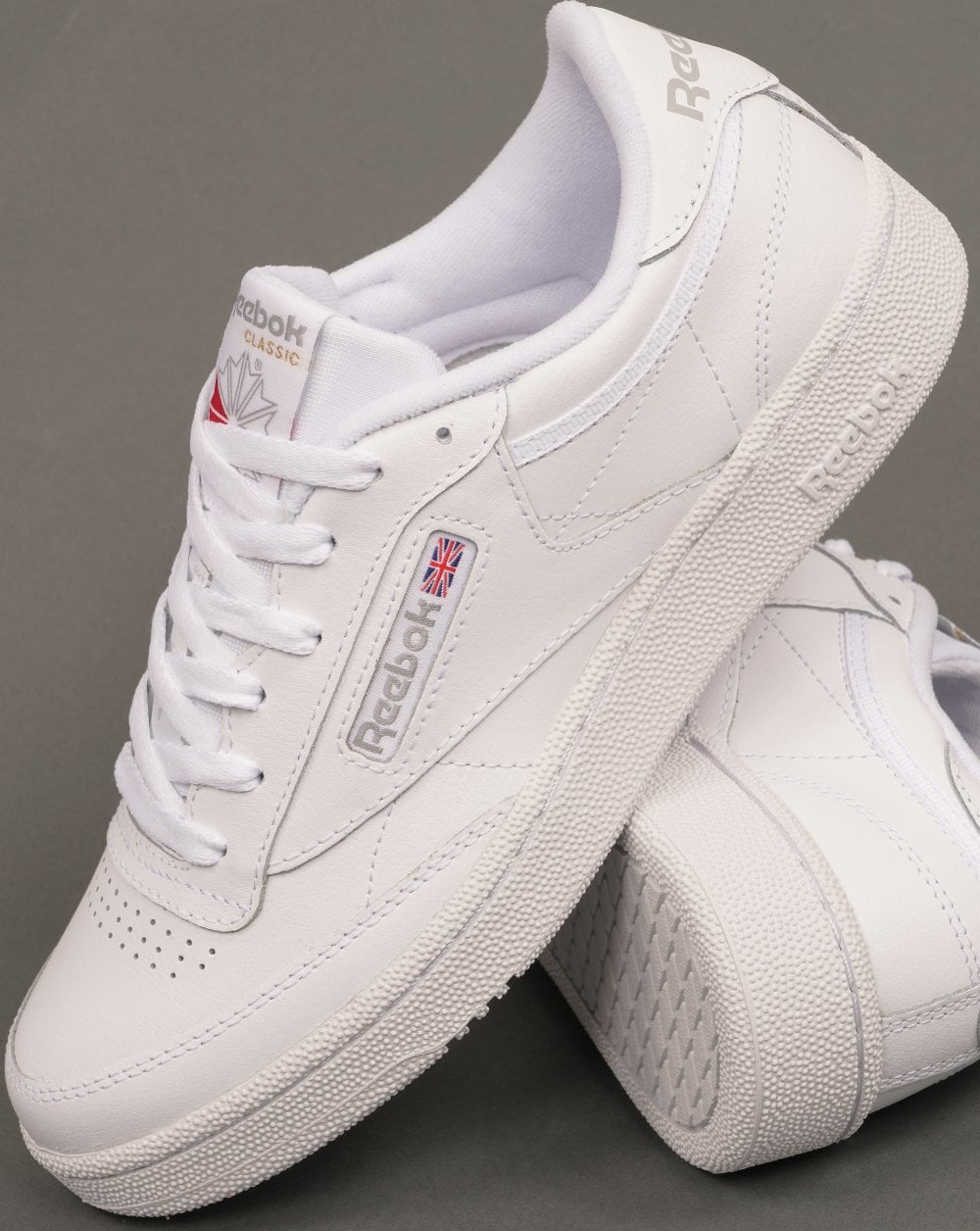 Reebok Club C 85 Sneaker Weiß/Transparent Grau