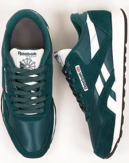 Reebok Classic Nylon Sneaker Retro Teal Chalk