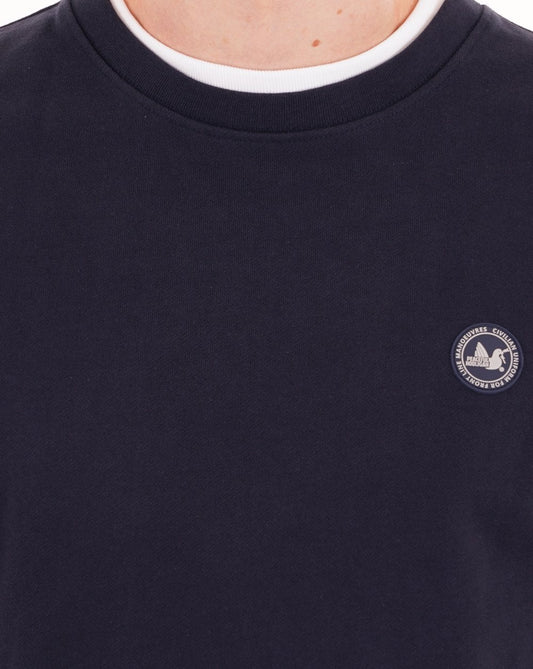 Peaceful Hooligan Peaceful Hooligan Crew Sweatshirt Navy