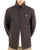Fila Vintage Quilted Over Shirt Charcoal