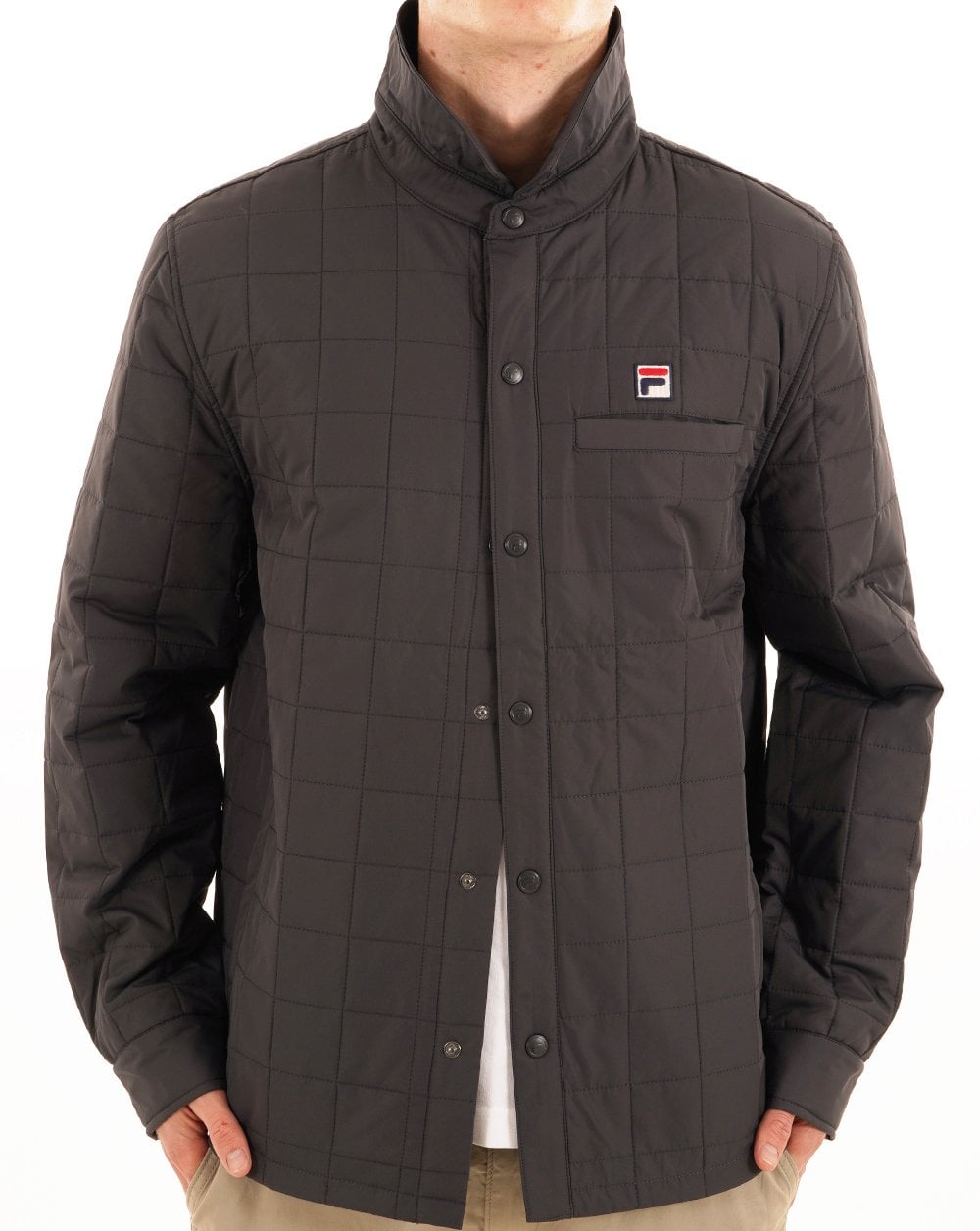 Fila Vintage Stepphemd Anthrazit