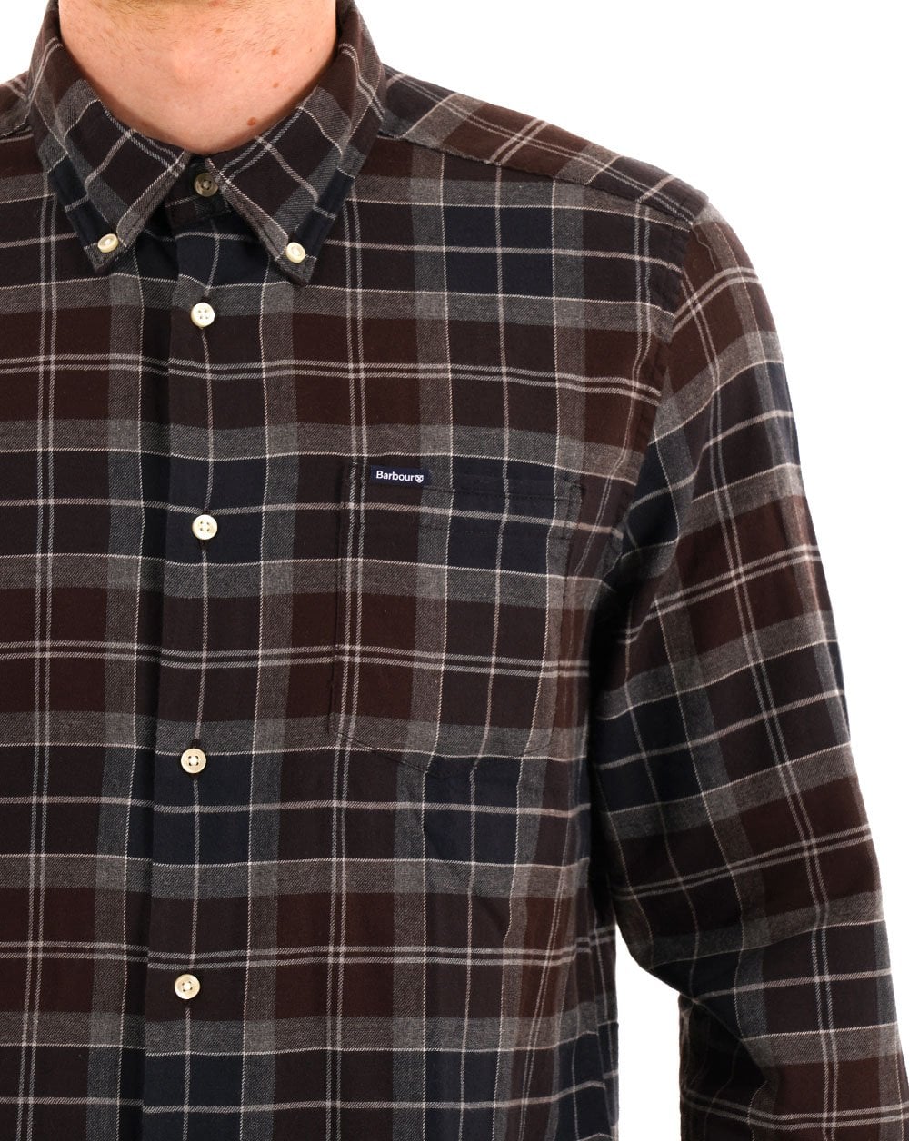 Barbour Fortrose Tartanhemd Midnight Oak Tartan