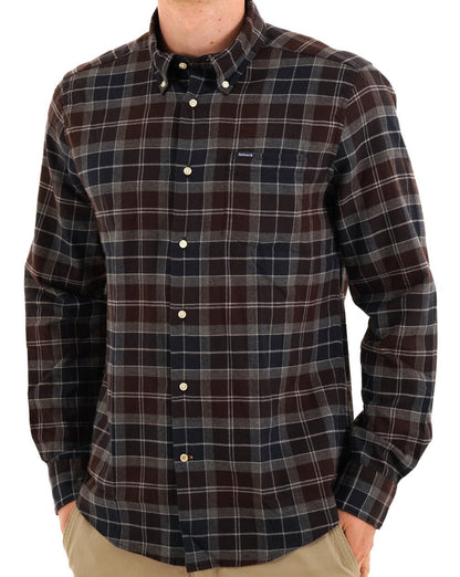 Barbour Fortrose Tartanhemd Midnight Oak Tartan