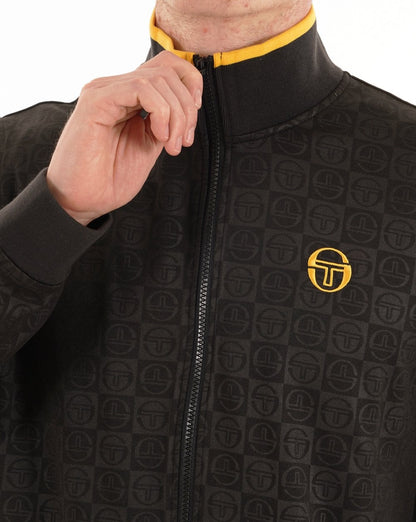 Sergio Tacchini Santoro Trainingsoberteil Schwarz