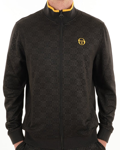 Sergio Tacchini Santoro Trainingsoberteil Schwarz