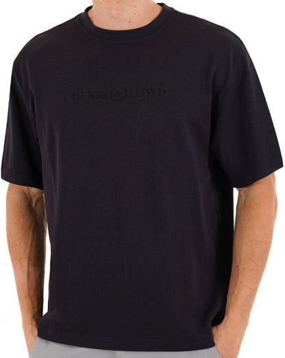 Henri Lloyd Walmer T-Shirt mit großem Logo, Marineblau
