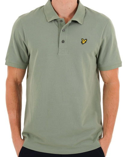 Lyle & Scott Polohemd, schlicht, Farbe: Kaltmint