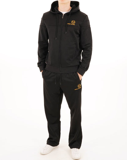 Sergio Tacchini Masters Straight Leg Trainingshose Schwarz