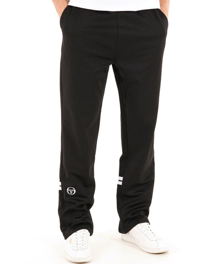 Sergio Tacchini Trainingshose mit Reißverschluss unten Schwarz/Weiß