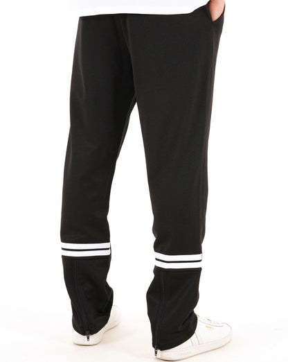 Sergio Tacchini Trainingshose mit Reißverschluss unten Schwarz/Weiß