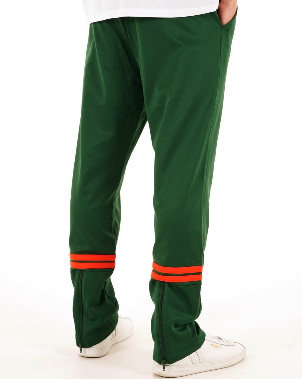 Sergio Tacchini Trainingshose mit Reißverschluss unten, Grün