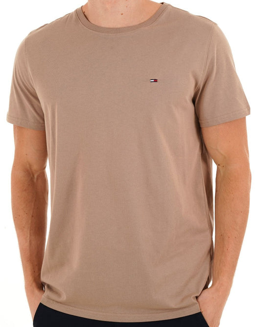 Tommy Jeans Tommy Jeans Slim Fit T-Shirt Taupe