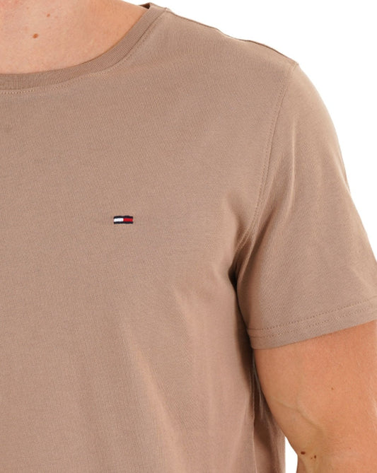 Tommy Jeans Tommy Jeans Slim Fit T-Shirt Taupe