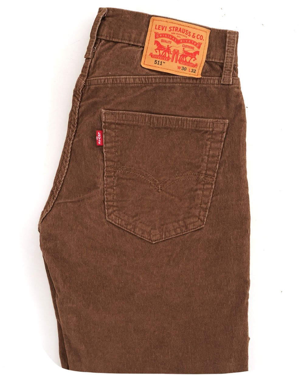 Levi's 511 Slim Fit Cordhose, braun