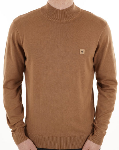 Gabicci Vintage Duke Rollkragenpullover, Muskatnuss