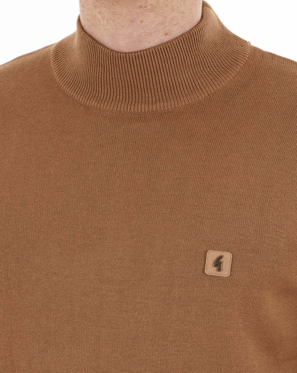 Gabicci Vintage Duke Rollkragenpullover, Muskatnuss