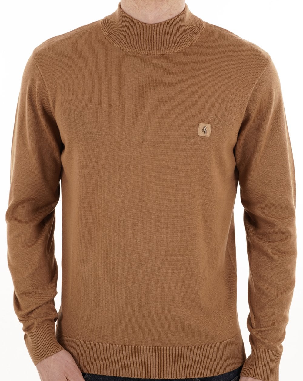 Gabicci Vintage Duke Rollkragenpullover, Muskatnuss