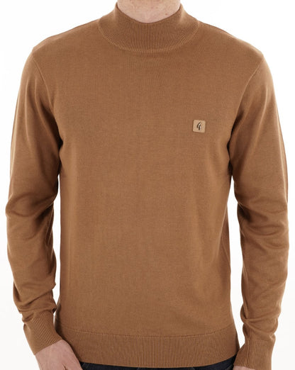 Gabicci Vintage Duke Rollkragenpullover, Muskatnuss