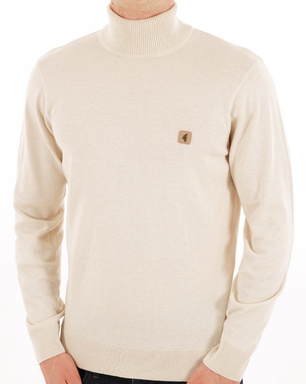 Gabicci Vintage Ricardo Rollkragenpullover Creme