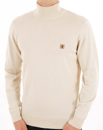 Gabicci Vintage Ricardo Rollkragenpullover Creme
